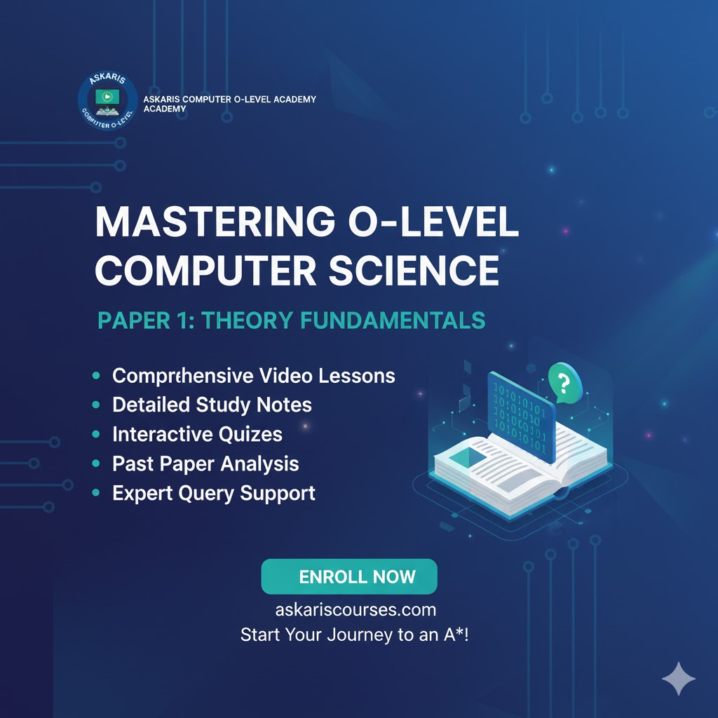 Paper 1 Computer Systems Course